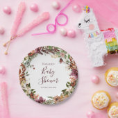 Herfst Baby shower Papier Bord (Feest)