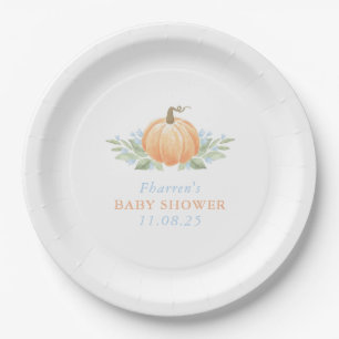 Herfst Baby shower servetten Pompoen Papieren Bordje