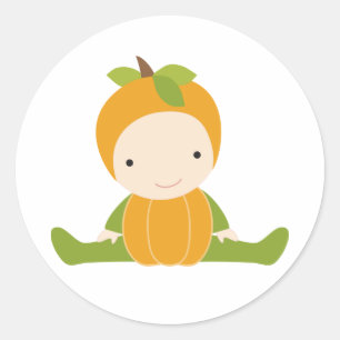 Herfst Baby shower Stickers