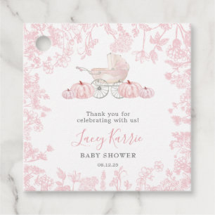 Herfst Baby shower voorkeurstag Bedankjes Labels