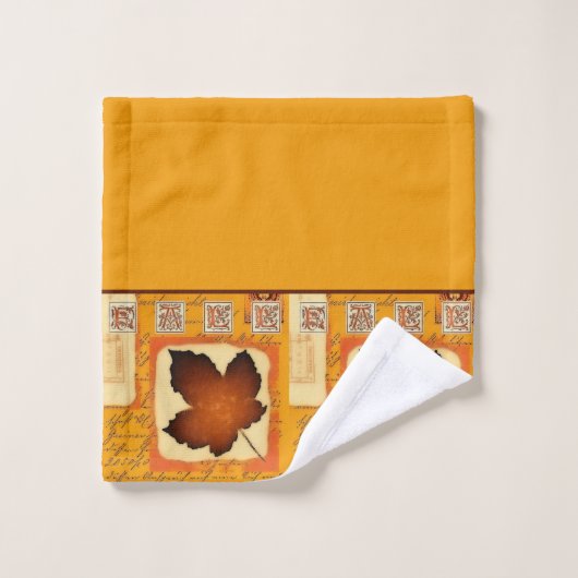 HERFST BAD HANDDOEK (Wasdoekje)