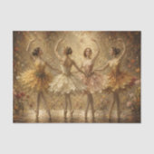 Herfst Ballet Ensemble Decoupage Tissuepapier (Voorkant)