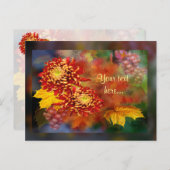 Herfst Beauty ~ Briefkaart (Voorkant / Achterkant)