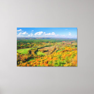 Herfst Beauty, Simsbury, CT Canvas Afdruk