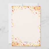 Herfst Beer Uitnodiging (Achterkant)