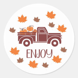 Herfst Behandeling Stickers