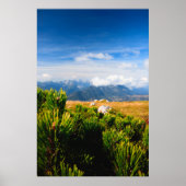 Herfst berglandschap poster (Voorkant)