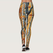 Herfst Berken Leggings (Achterkant)