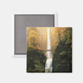 herfst bij Multnomah-Herfsten, OF Magneet (Voorkant / Achterkant)
