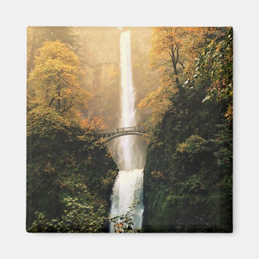 herfst bij Multnomah-Herfsten, OF Magneet (Voorkant)