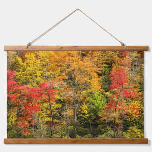 Herfst bij Sims Pond North Carolina, Blue Ridge Hangend Wandkleed