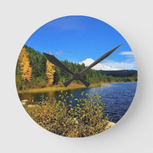 Herfst bij Trillium Lake Ronde Klok