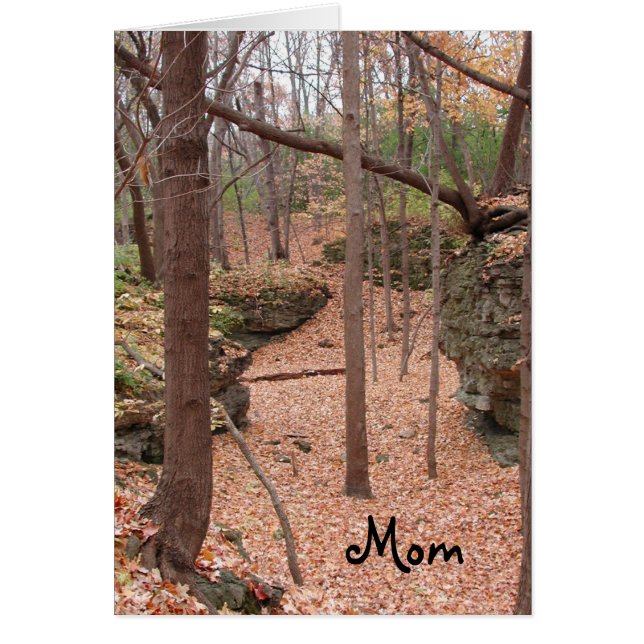 herfst ~ Birthday mama (Voorkant)