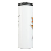 Herfst blad Thermische Tumbler Thermosbeker (Achterkant)