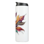 Herfst blad Thermische Tumbler Thermosbeker (Geroteerd rechts)