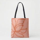 Herfst blad totebag draagtas (Voorkant)