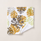 herfst bladeren badhanddoekset bad handdoek (Wasdoekje)