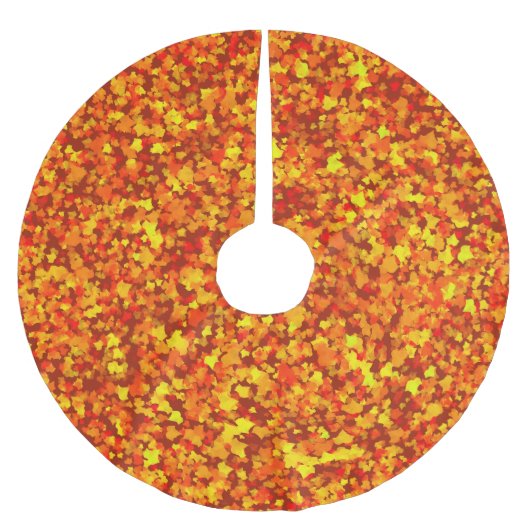 Herfst bladeren boom rok kerstboom rok (Voorkant)