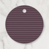 Herfst bladeren bruiloft douche dank u bedankjes labels (Achterkant)