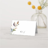 Herfst bladeren eenvoudige botanische Waterverf br (Achterkant)