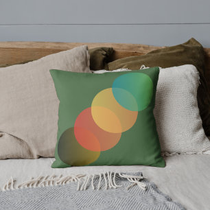 Herfst bladeren herfst geometrische herfst kleuren kussen