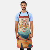 Herfst/bladeren/kleurrijk Schort (Gedragen)