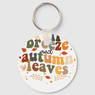 herfst bladeren najaarsbladeren sleutelhanger