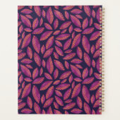 Herfst Bladeren Paars Planner (Achterkant)
