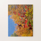 Herfst bladeren puzzel (Verticaal)