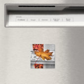 Herfst bladmagneet magneet (Insitu (Vaatwasser))