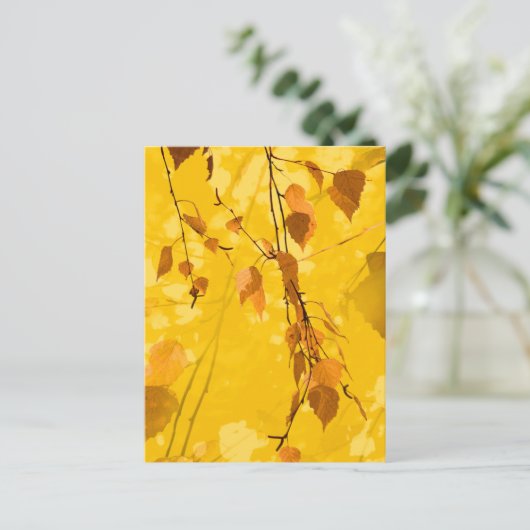 Herfst Blaves 3 Briefkaart (Staand voorkant)
