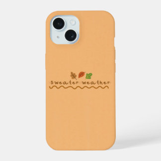 Herfst Blazer Weer iPhone 15 Hoesje