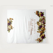 Herfst bloem bruidsboeket fotohokje achtergrond wandkleed (Voorkant (horizontaal))