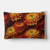 Herfst bloem make-up tas (Achterkant)