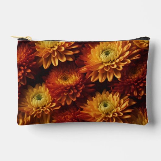 Herfst bloem make-up tas (Voorkant)