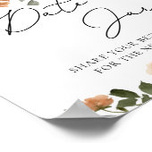 Herfst Bloemen Bruids Datum Nacht Ideeën Datum Jar Poster (Hoek)