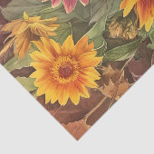  Herfst Bloemen en bladeren Herfstbloemen Tissuepapier (Detail)