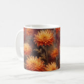 Herfst bloemen mok (Voorkant links)