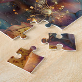 Herfst Bloemig Puzzel (Zijkant)