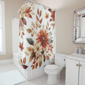 Herfst Bloemige Gordijn (In situ)