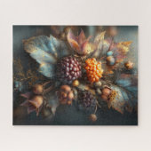Herfst Bloemige Puzzel (Horizontaal)