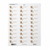 Herfst Blooms Return Address Labels Stickers G400 (Full Sheet)