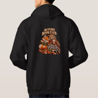 Herfst Boek Club Bosdieren Achterkant Hoodie