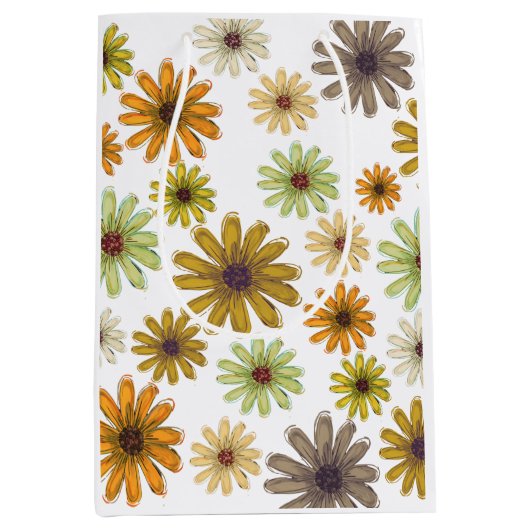 Herfst Boeket Gift Bag Medium Cadeauzakje (Voorkant)