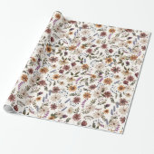 Herfst Boeket Inpakpapier (Uitgerold)