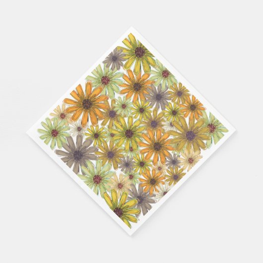 Herfst Boeket Papier servet (Hoek)