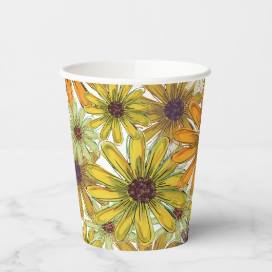 Herfst Boeket Papieren beker (Links)