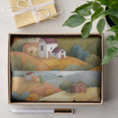 HERFST BOERDERIJ LIFE DECOUPAGE WEEFSELPAPIER TISSUEPAPIER (Geschenk)