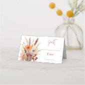 Herfst Boho bloemenbruiloft | Wit (Voorkant)