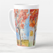 herfst bomen Latte Mok (Linkerhoek)